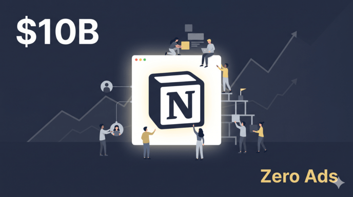 How Notion Became a $10B Product With Zero Ads: A PM Breakdown
