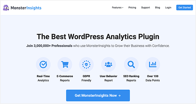 MonsterInsights WordPress SEO tool